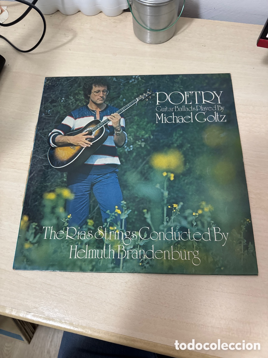 Dischi in vinile: DISCO VINILO MICHAEL GOLTZ POETRY GUITAR BALLADS