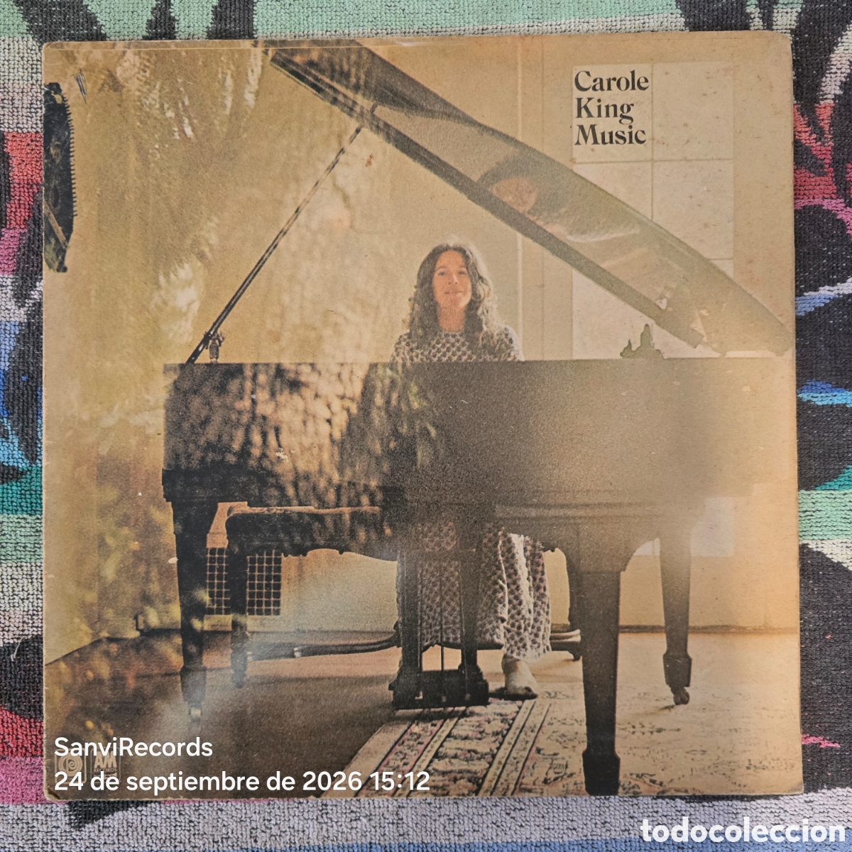 Discos de vinilo: [LP] CAROLE KING: MUSIC (A&M RECORDS) (1974)