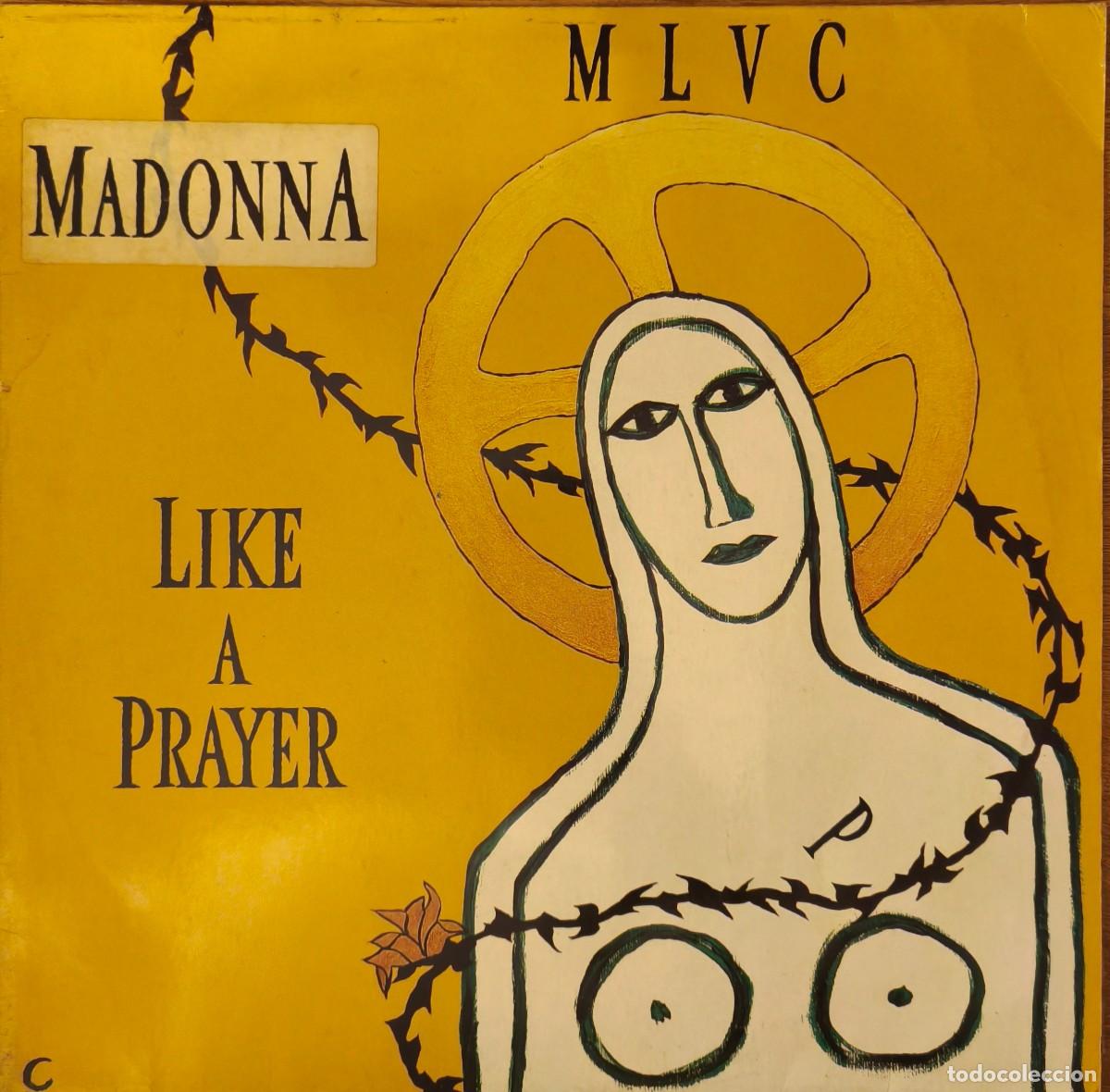 Discos de vinilo: DISCO LP MIX MADONNA. LIKE A PLAYER - Foto 1