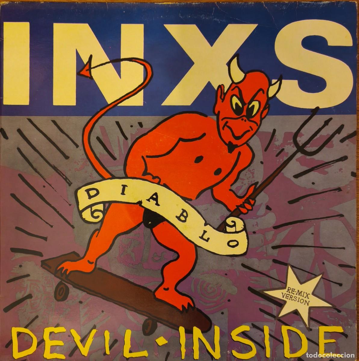 Discos de vinilo: DISCO LP REMIX INXS. DEVIL INSIDE - Foto 1