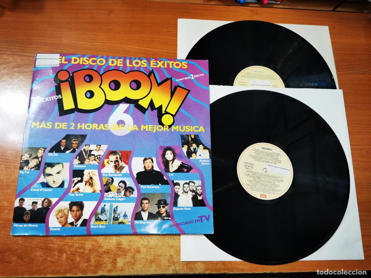 Discos de vinilo: &iexcl;BOOM! 6 - 2 LP VINILO DEL A&Ntilde;O 1990 PAUL McCARTNEY HEROES DEL SILENCIO PET SHOP BOYS 30 TEMAS