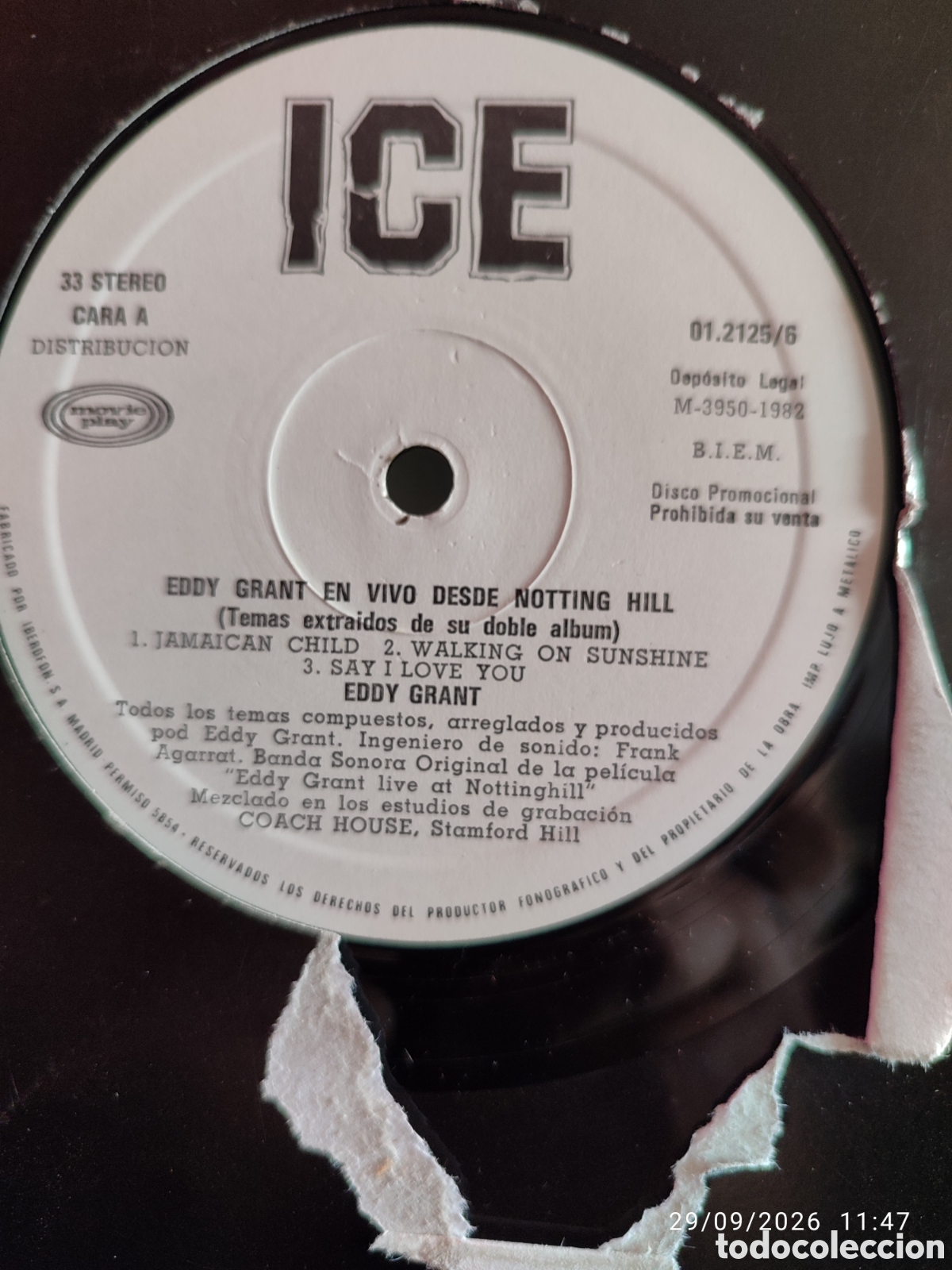 Discos de vinilo: Disco de vinilo ck1292 - Foto 2