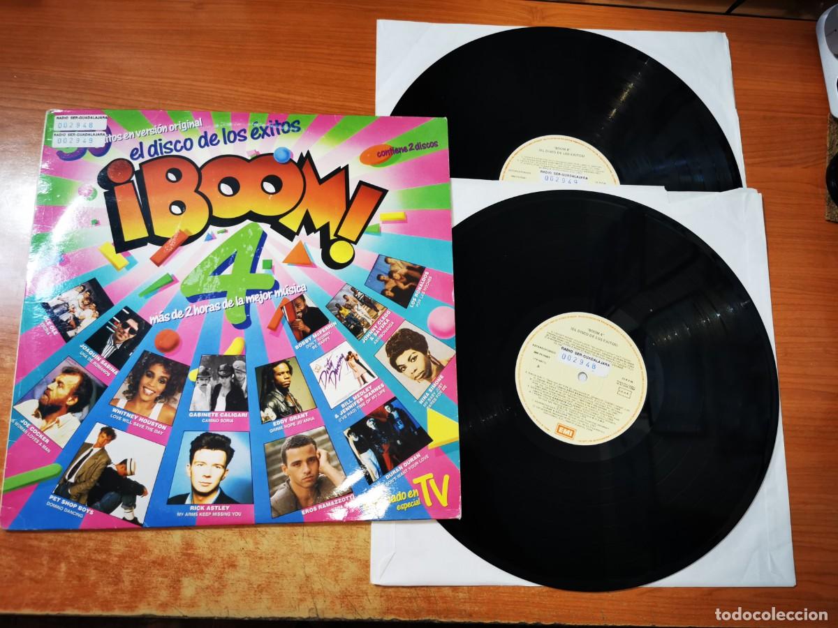 Discos de vinilo: &iexcl;BOOM! 4 - 2 LP VINILO DEL A&Ntilde;O 1988 ALASKA Y DINARAMA DURAN DURAN LOQUILLO CASAL 30 TEMAS