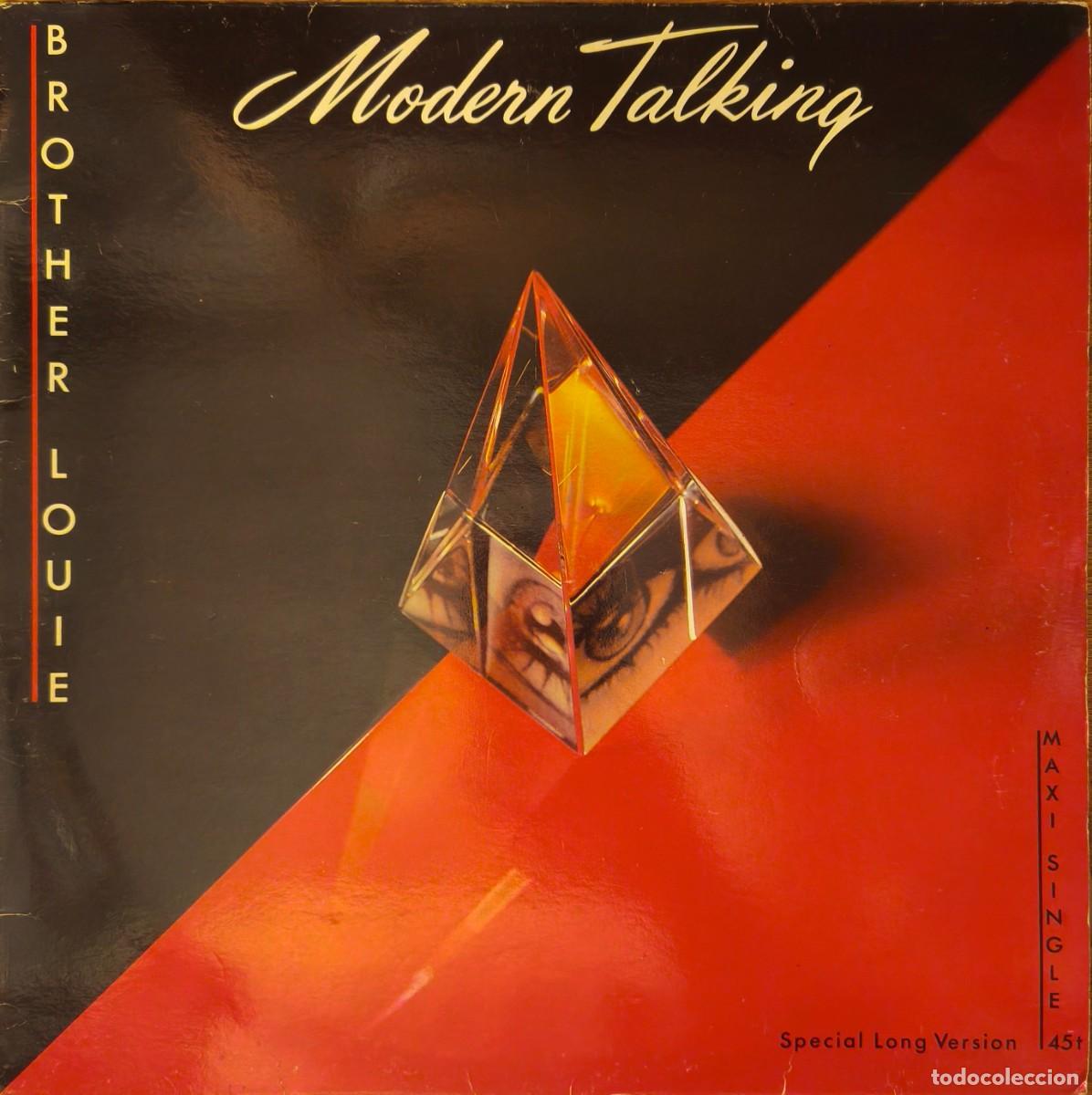 Discos de vinilo: DISCO MAXI SINGLE DE MODERN TALKING. BROTHER LOUIE - Foto 1