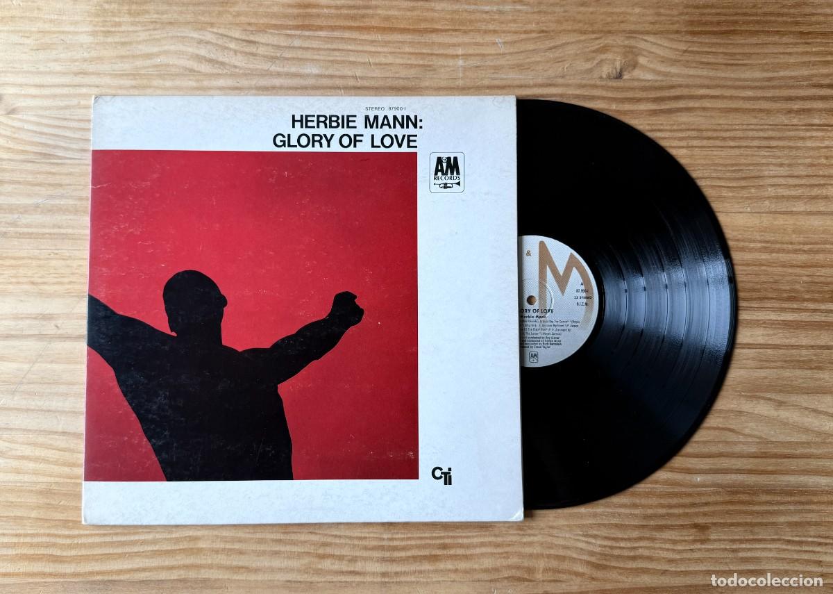 Discos de vinilo: Herbie Mann &lrm;&ndash; Glory Of Love. Spain 1974