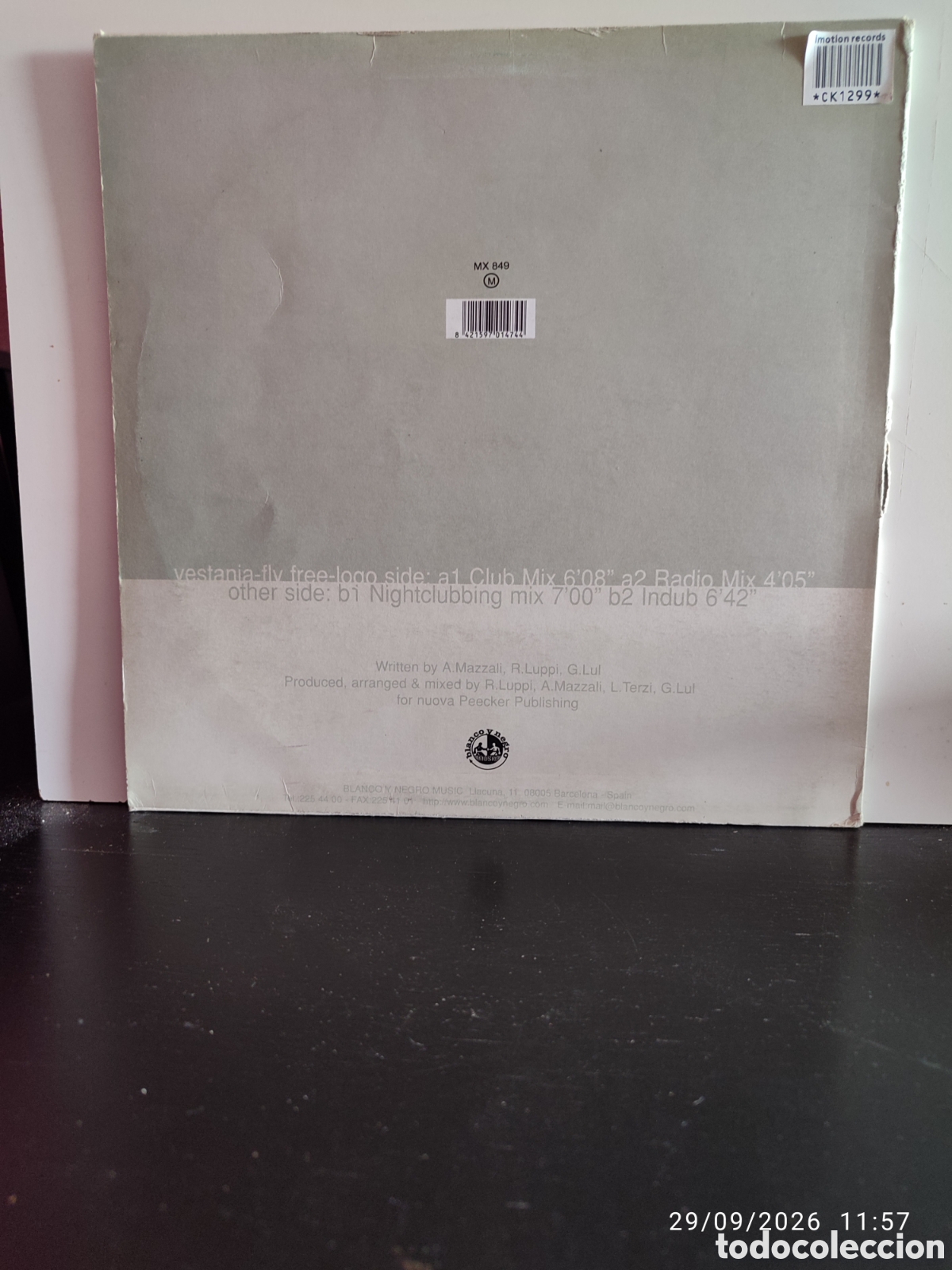 Discos de vinilo: Vestania &ndash; Fly Free VINILO - Foto 2