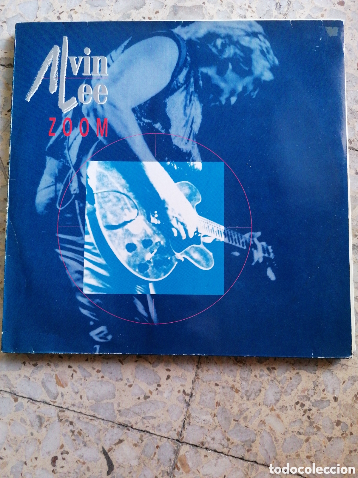 Discos de vinilo: LP ALVIN LEE ZOOM 1992 GERMANY INSERT EX