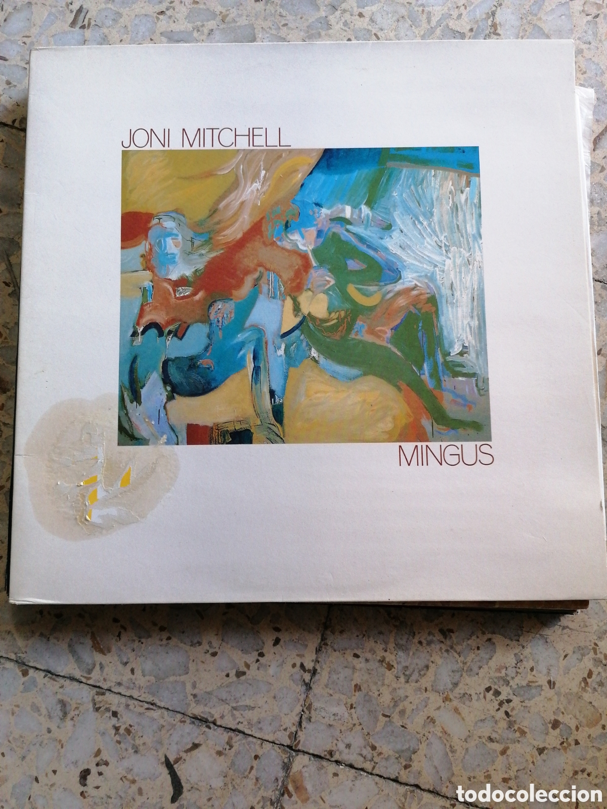 Discos de vinilo: LP JONI MITCHELL MINGUS 1988 ESPA&Ntilde;A PORTADA DOBLE DISCO EX
