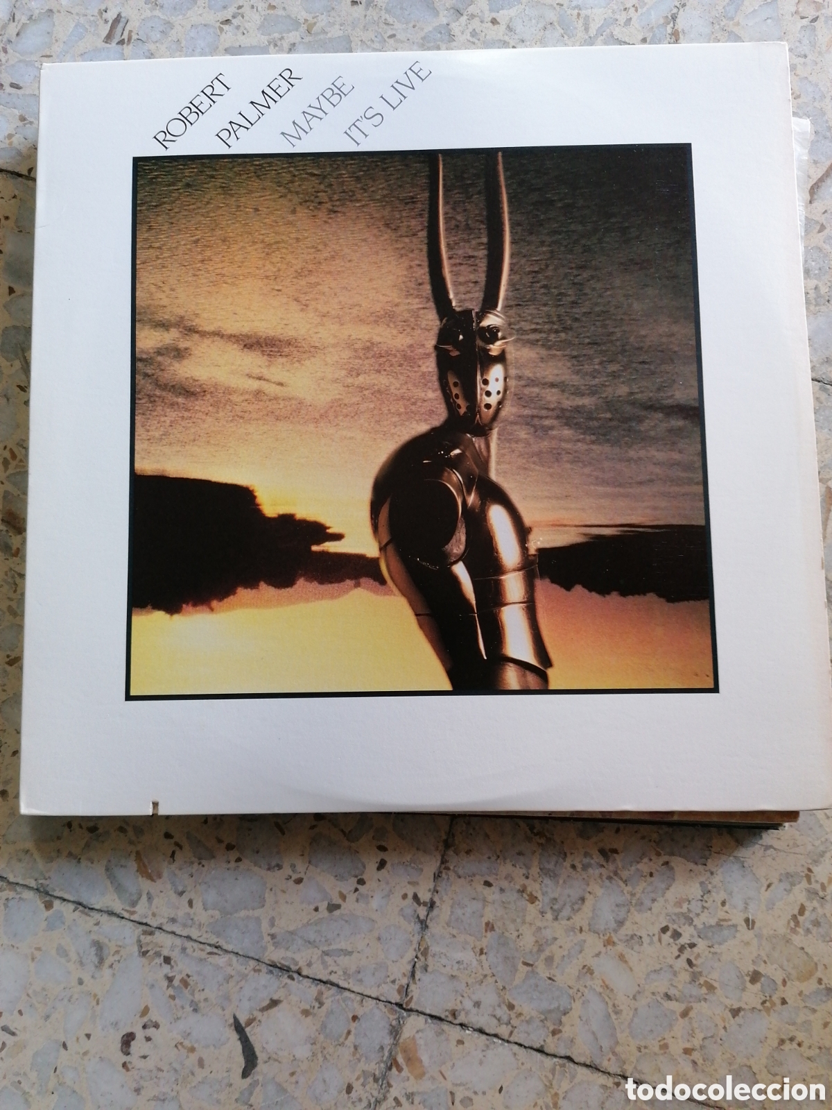 Discos de vinilo: LP ROBERT PALMER MAYBE IT&acute;S LIVE 1982 USA EX