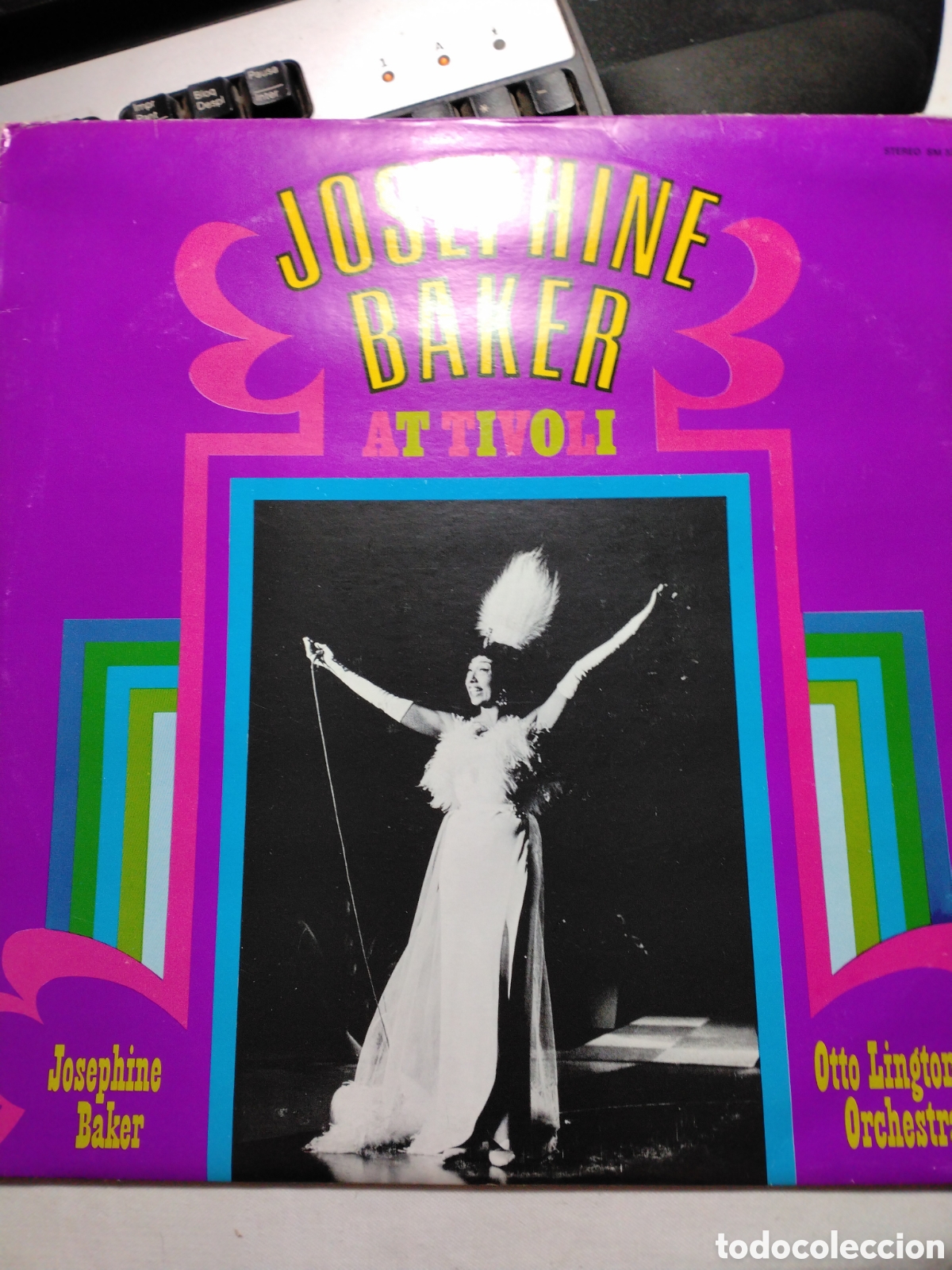Discos de vinilo: JOSEPHINE BAKER - AT TIVOLI - OTTO LINGTO'S - LP - ORQUESTRA JOKER 1971.