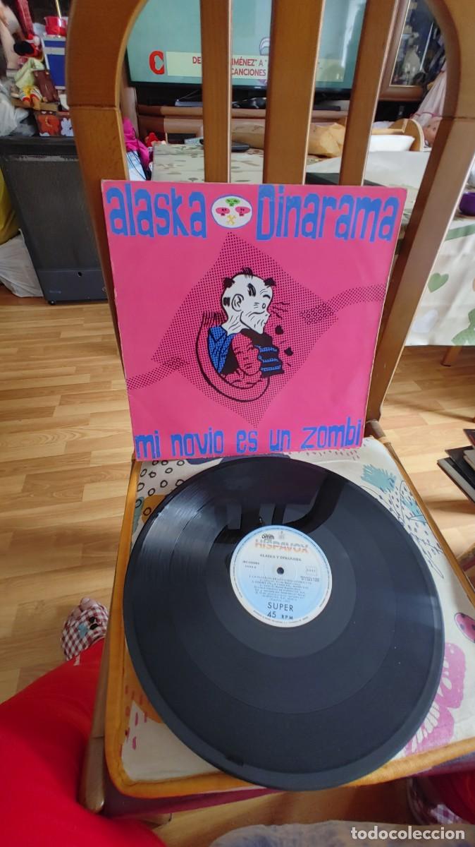 Discos de vinilo: ALASKA + DINARAMA-MAXI MI NOVIO ES UN ZOMBI