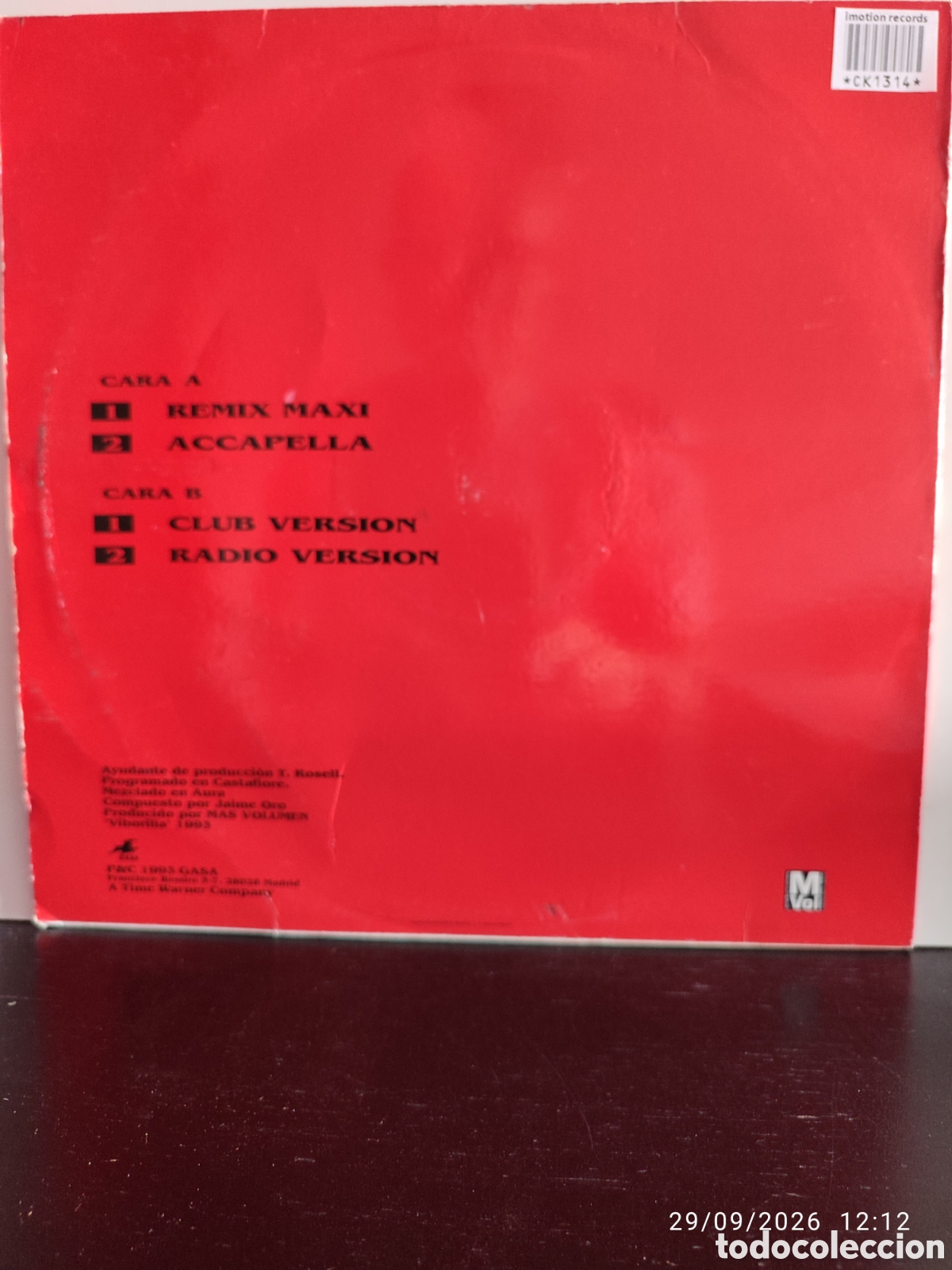 Discos de vinilo: Santuario &ndash; Alguien Minti&oacute; - Foto 2