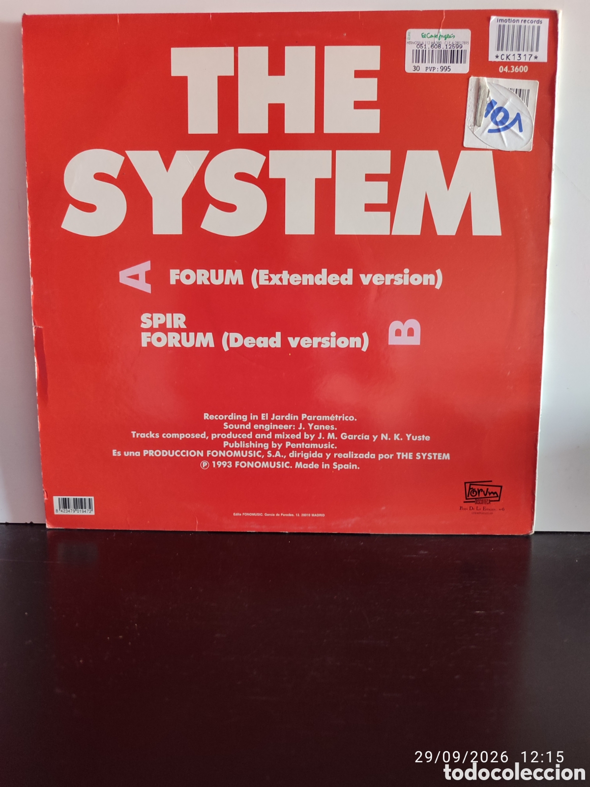 Discos de vinilo: Disco de vinilo ck1317 - Foto 2