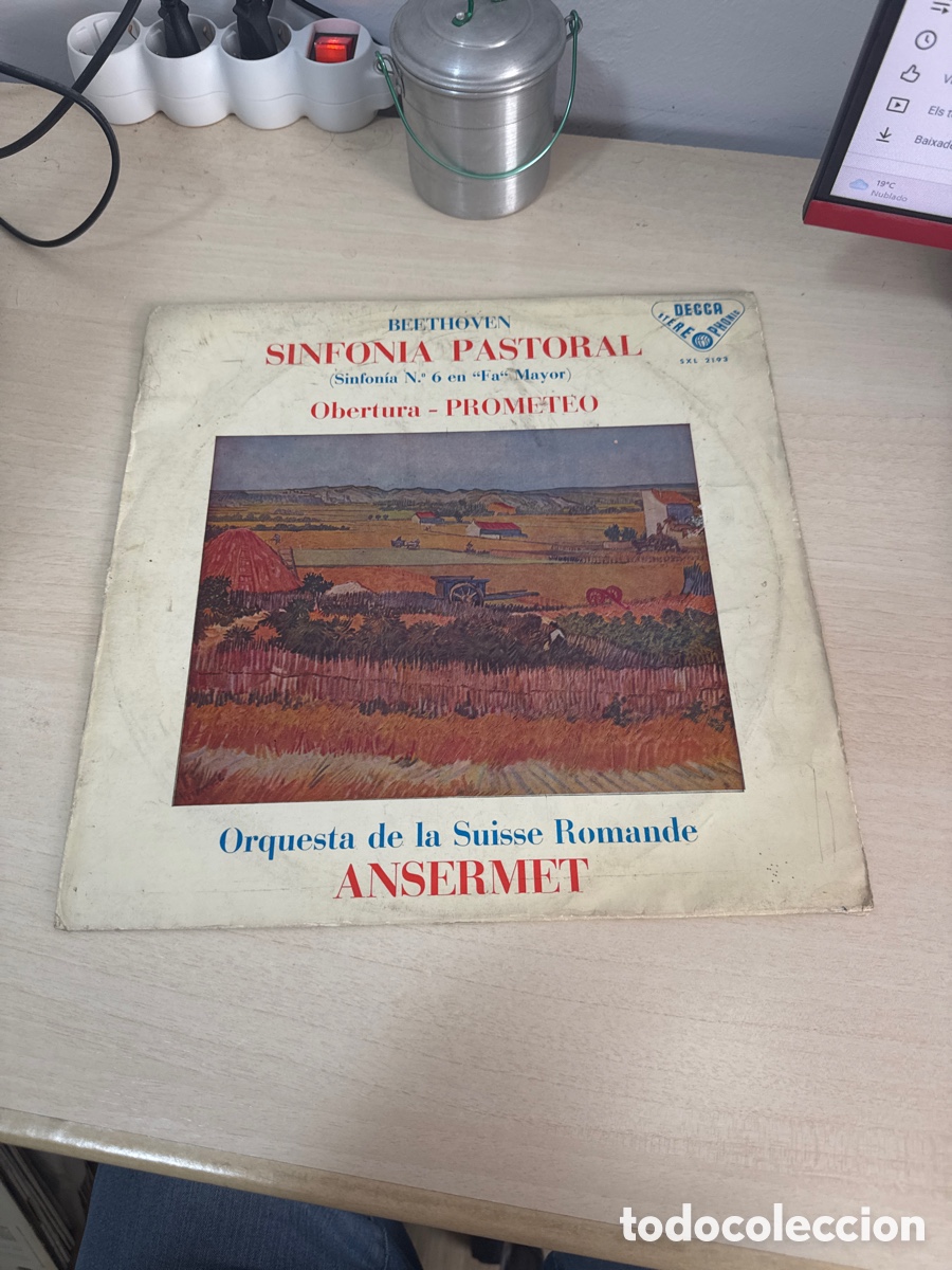 Discos de vinilo: DISCO VINILO BEETHOVEN SINFON&Iacute;A PASTORAL OBERTURA PROMETEO DECCA 1960