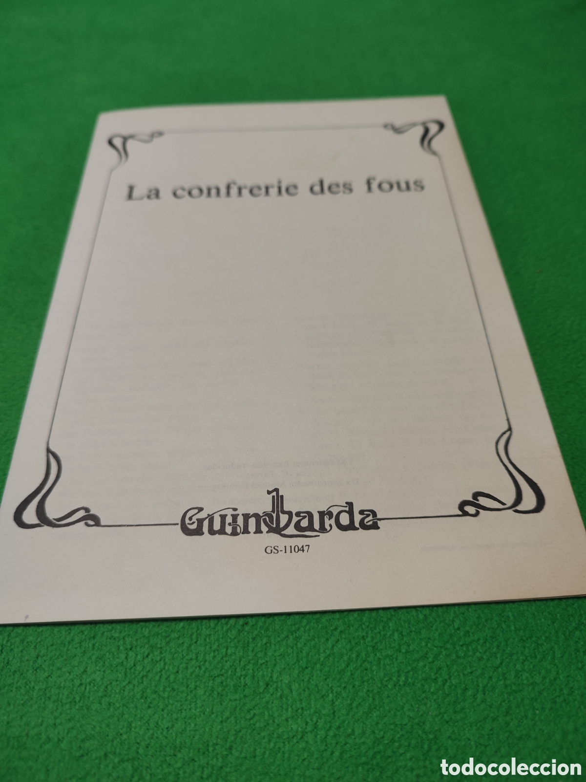 Discos de vinilo: La Confrerie Des Fous - Same 1979 - Foto 4