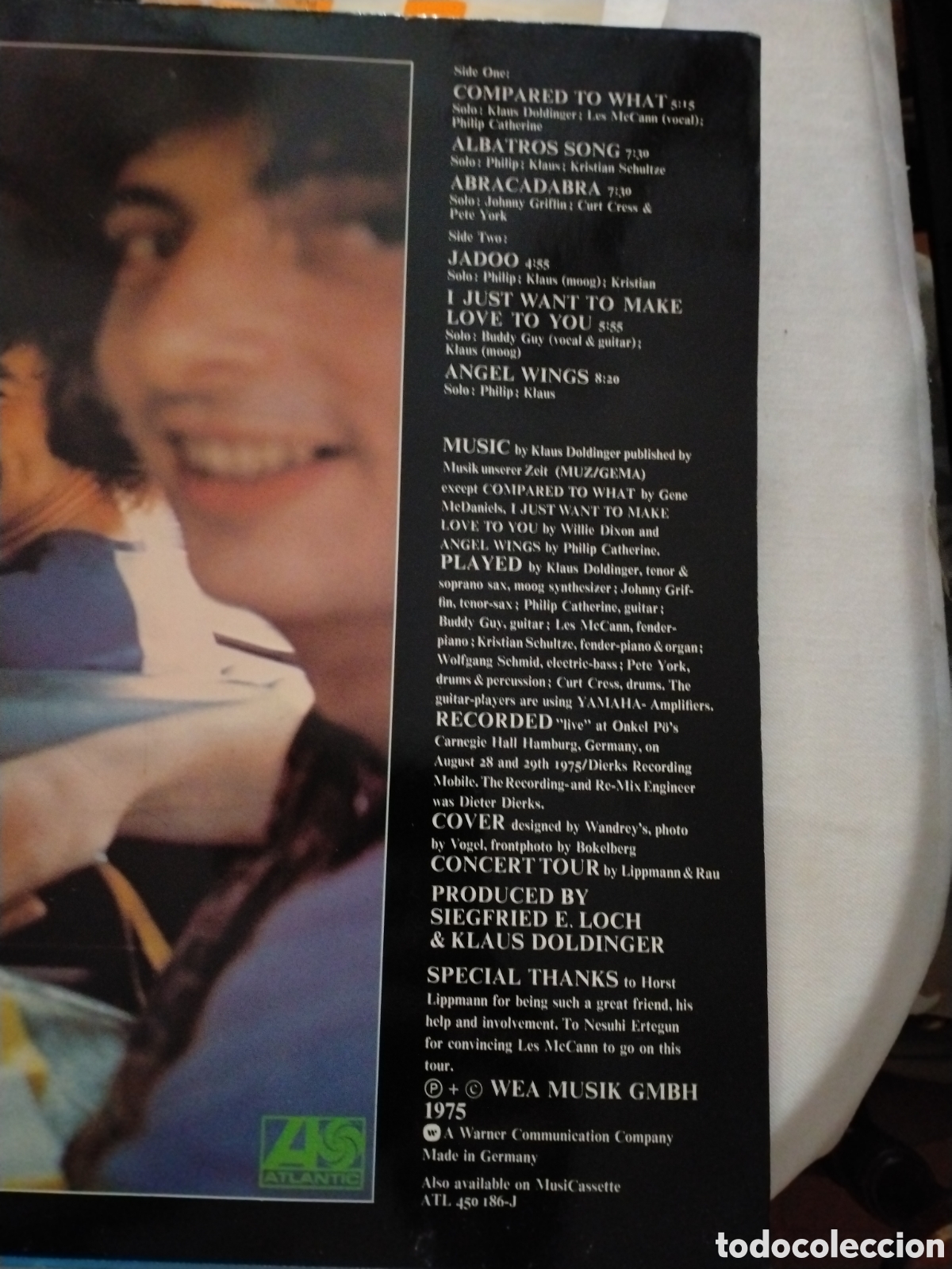 Discos de vinilo: DOLDINGER JUBILEE  75 LP ATLANTIC 1975. - Foto 4