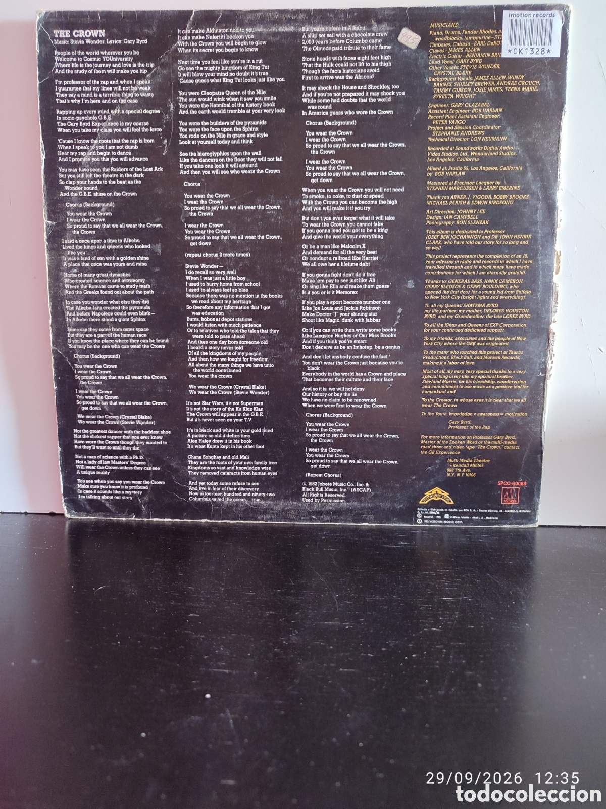 Discos de vinilo: Disco de vinilo ck1328 - Foto 2
