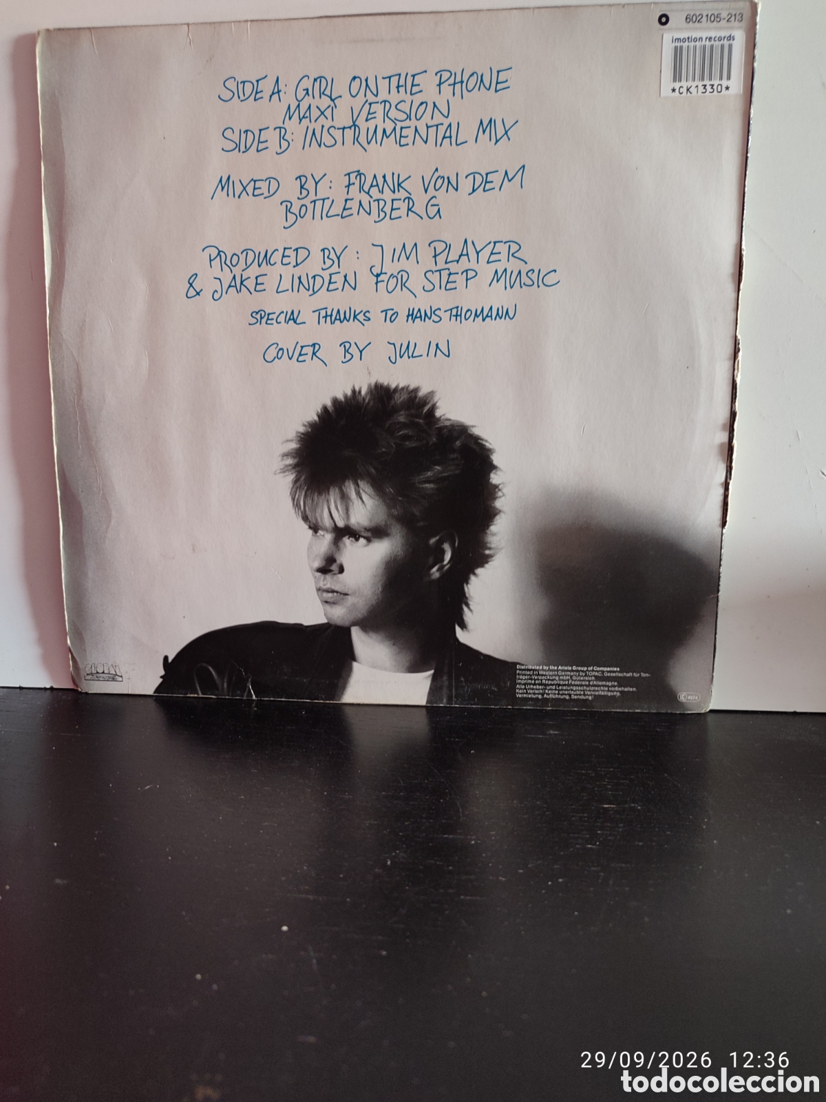 Discos de vinilo: Disco de vinilo ck1330 - Foto 2