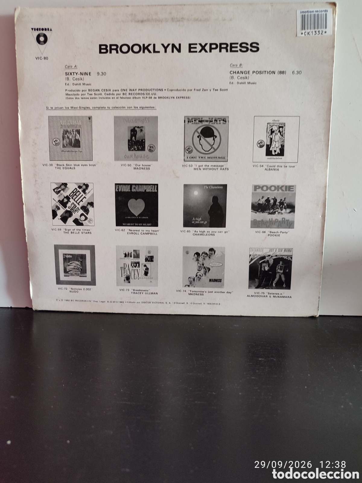 Discos de vinilo: Disco de vinilo ck1332 - Foto 2