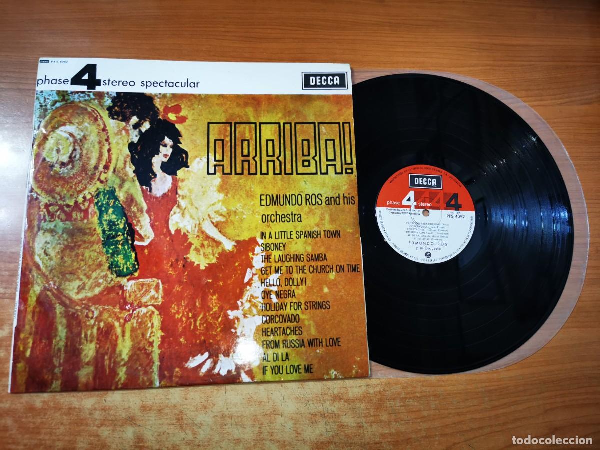 Discos de vinilo: EDMUNDO ROS AND HIS ORCHESTRA Arriba! LP VINILO DEL A&Ntilde;O 1967 CONTIENE 12 TEMAS