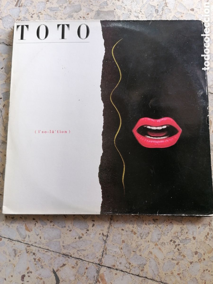 Discos de vinilo: LP TOTO ISOLATION 1984 ESPA&Ntilde;A INSERT DISCO EX