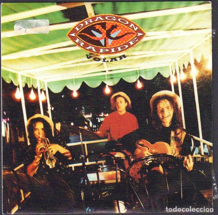 Discos de vinilo: DRAGON RAPIDE - VOLAR, SOLOS CONTRA EL CIELO / SINGLE LA ESTACION RECORDS 1991 RF-8025