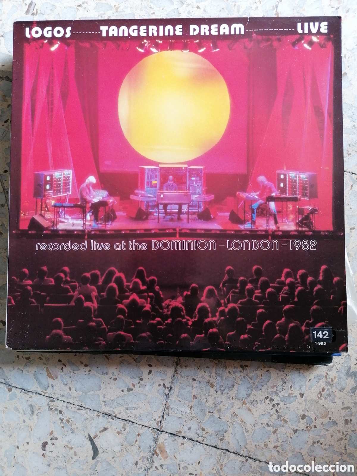 Discos de vinilo: LP TANGERINE DREAM LOGOS LIVEAT THE DOMINION 1982 UK EX