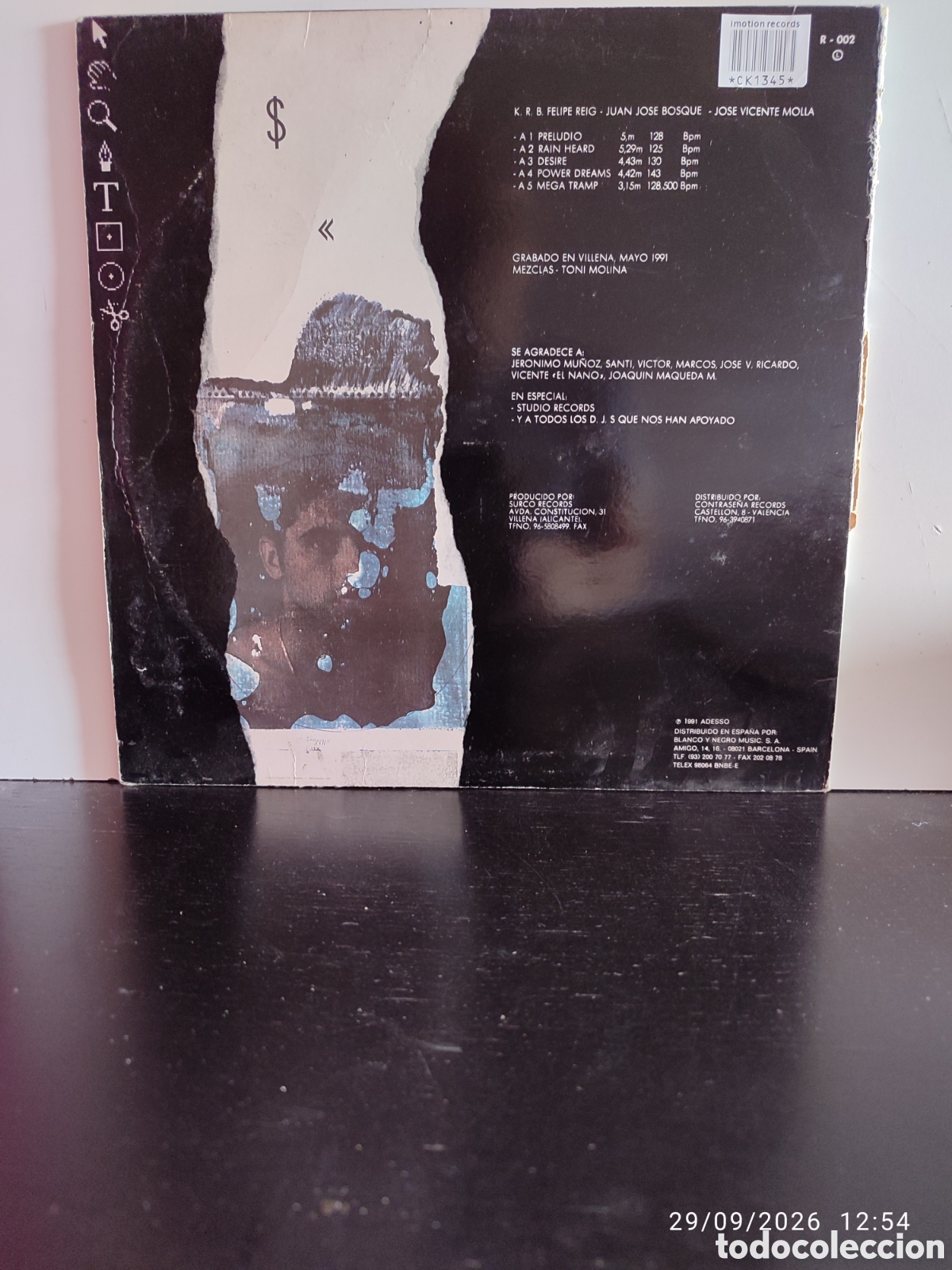 Discos de vinilo: Disco de vinilo ck1345 - Foto 2