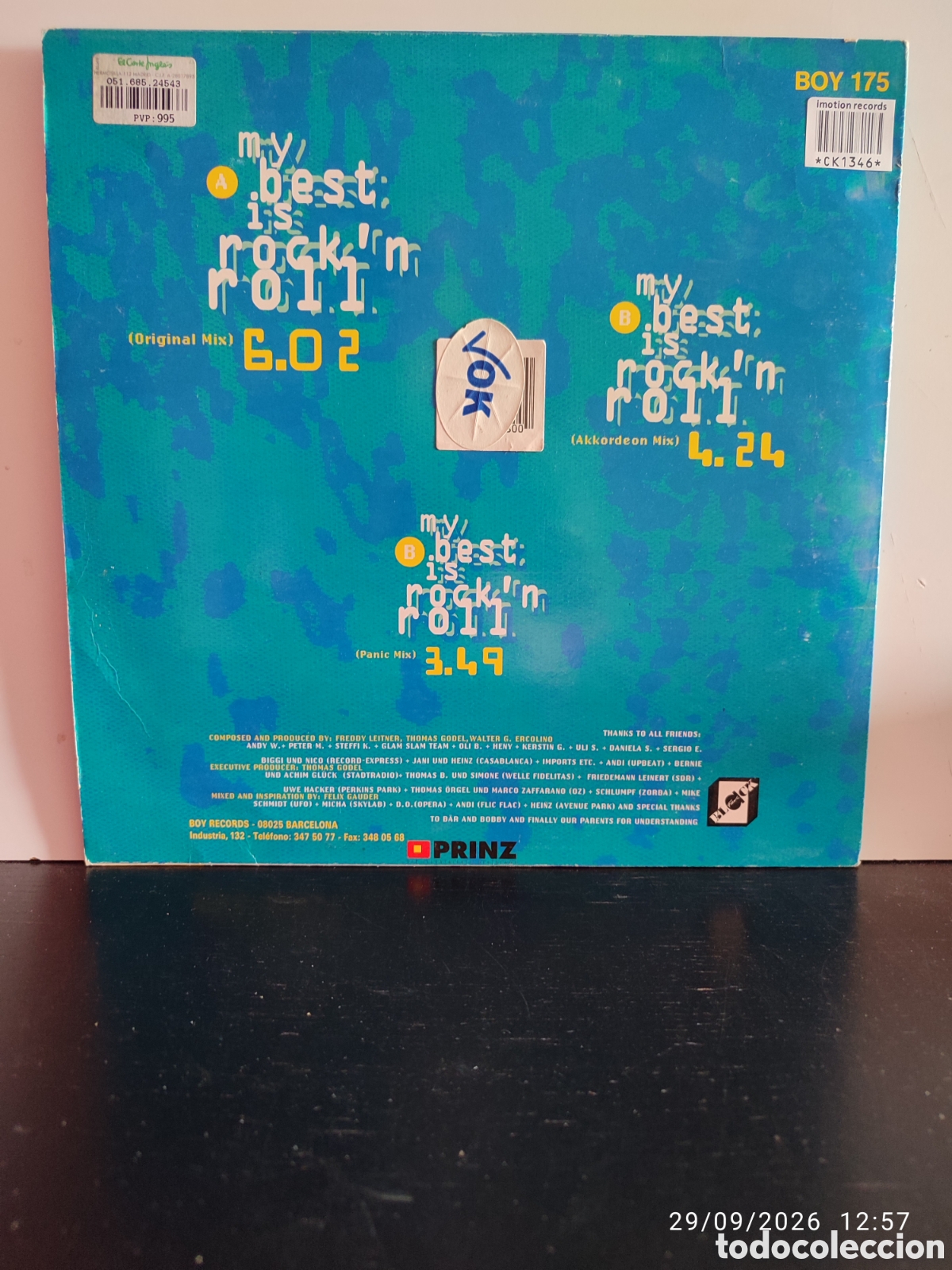 Discos de vinilo: Disco de vinilo ck1346 - Foto 2