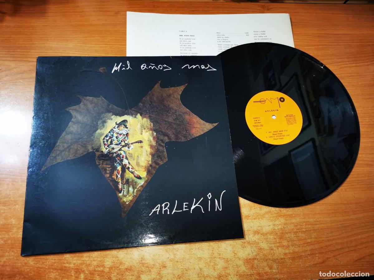 Discos de vinilo: ARLEKIN Mil a&ntilde;os mas MAXI SINGLE VINILO CON ENCARTE DEL A&Ntilde;O 1990 CONTIENE 4 TEMAS