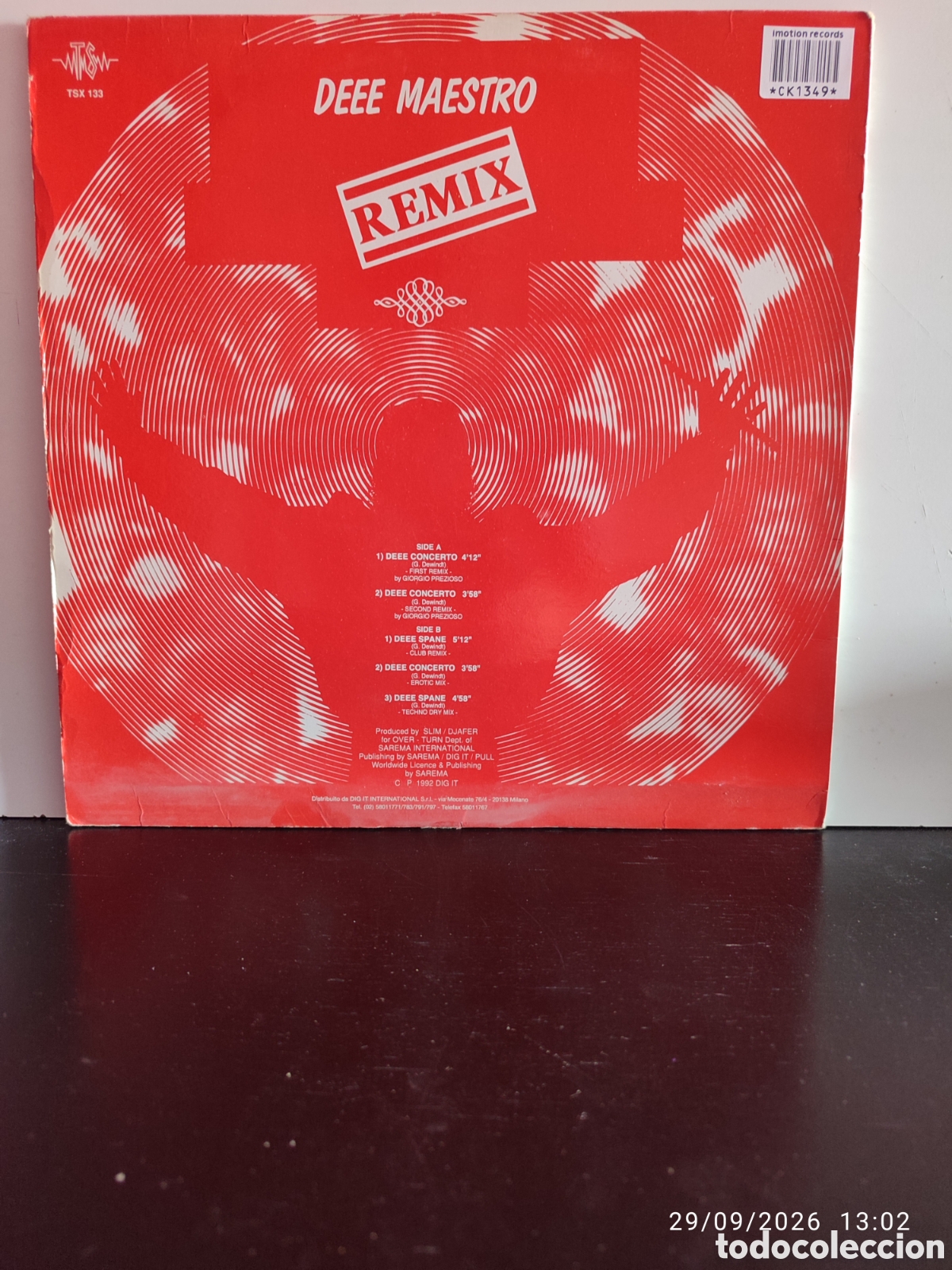 Discos de vinilo: Disco de vinilo ck1349 - Foto 2