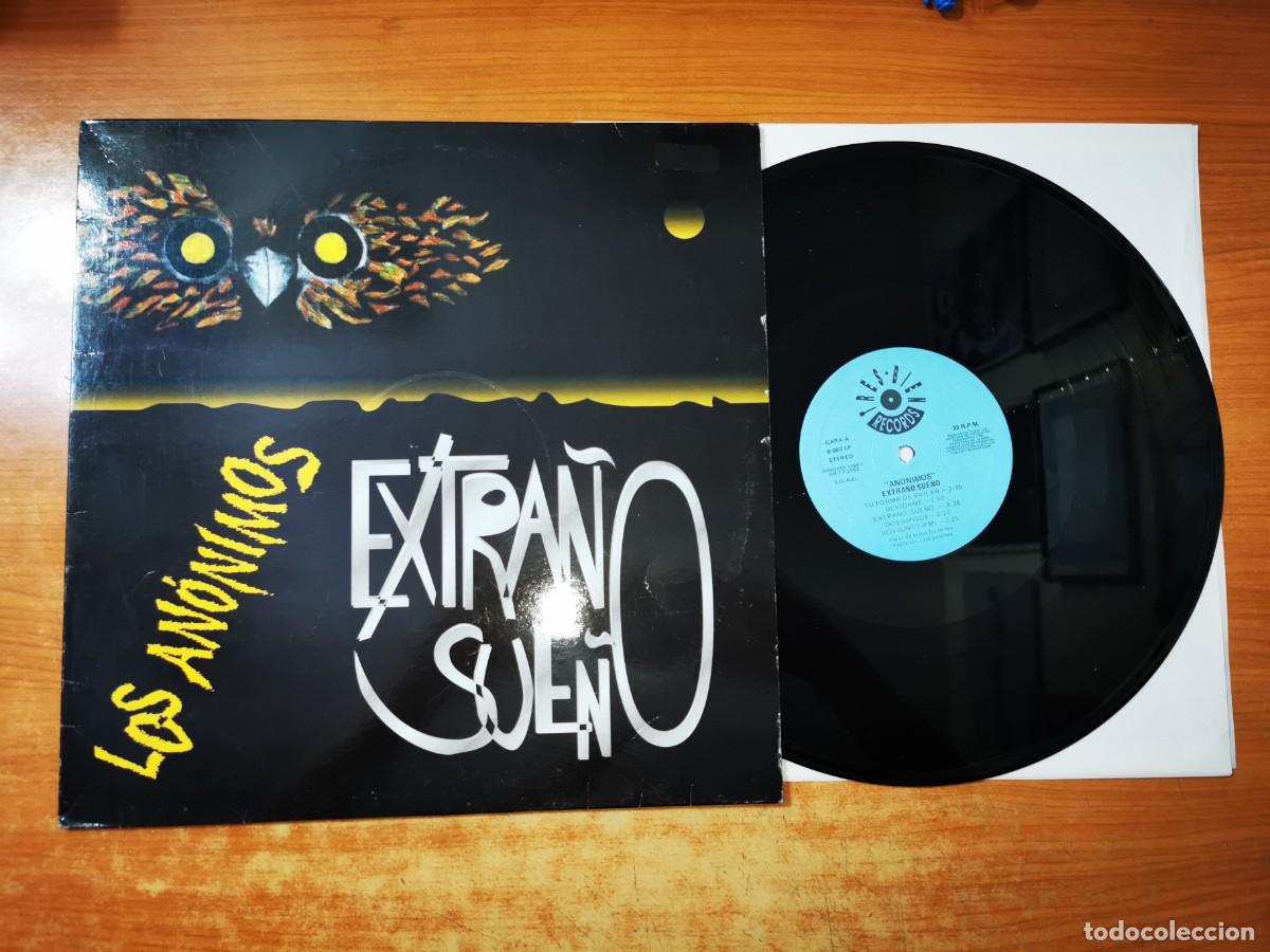Discos de vinilo: LOS ANONIMOS Extra&ntilde;o sue&ntilde;o LP VINILO DEL A&Ntilde;O 1999 ROCK ESPA&Ntilde;OL CONTIENE 10 TEMAS