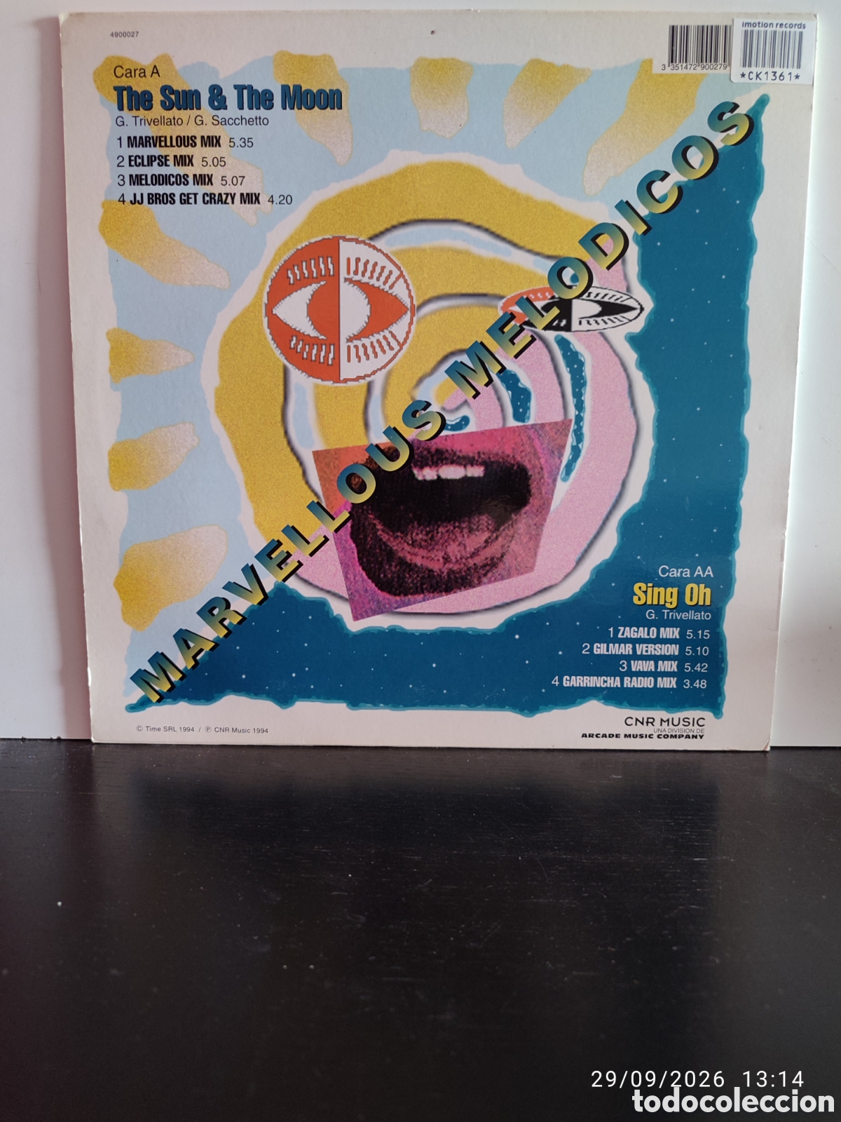Discos de vinilo: Disco de vinilo ck1361 - Foto 2
