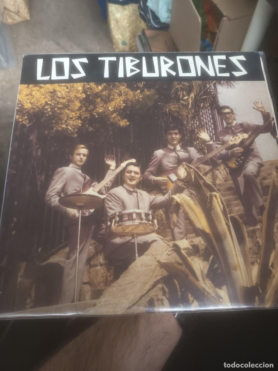 Discos de vinilo: DISCO LP LOS TIBURONES ,(HISTORIA DE LA MUSICA POP ESPA&Ntilde;OLA)