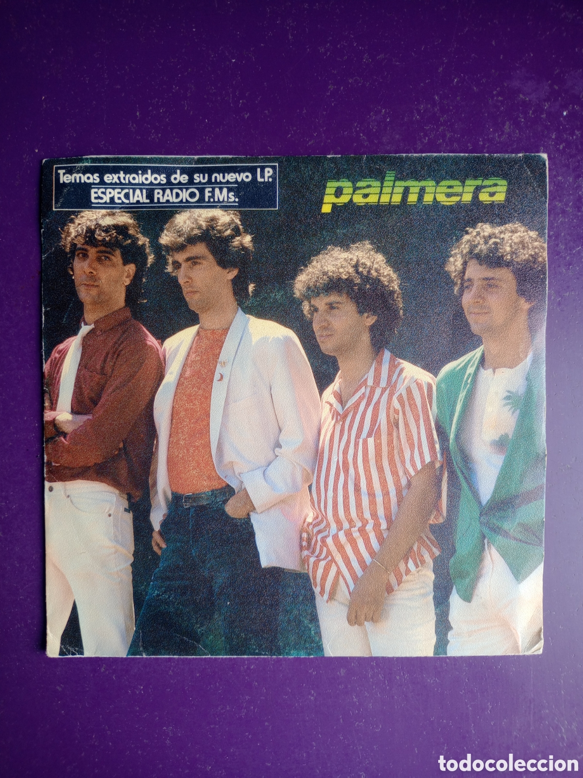 Discos de vinilo: Palmera - LAS LLAVES DE LA MOTO +3 - EP MOVIEPLAY 1982 - CANARIAS POP ROCK 80'S -