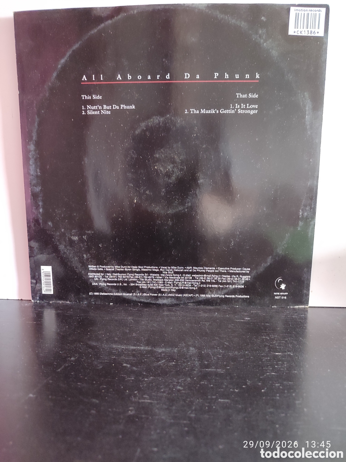 Discos de vinilo: Disco de vinilo ck1386 - Foto 2
