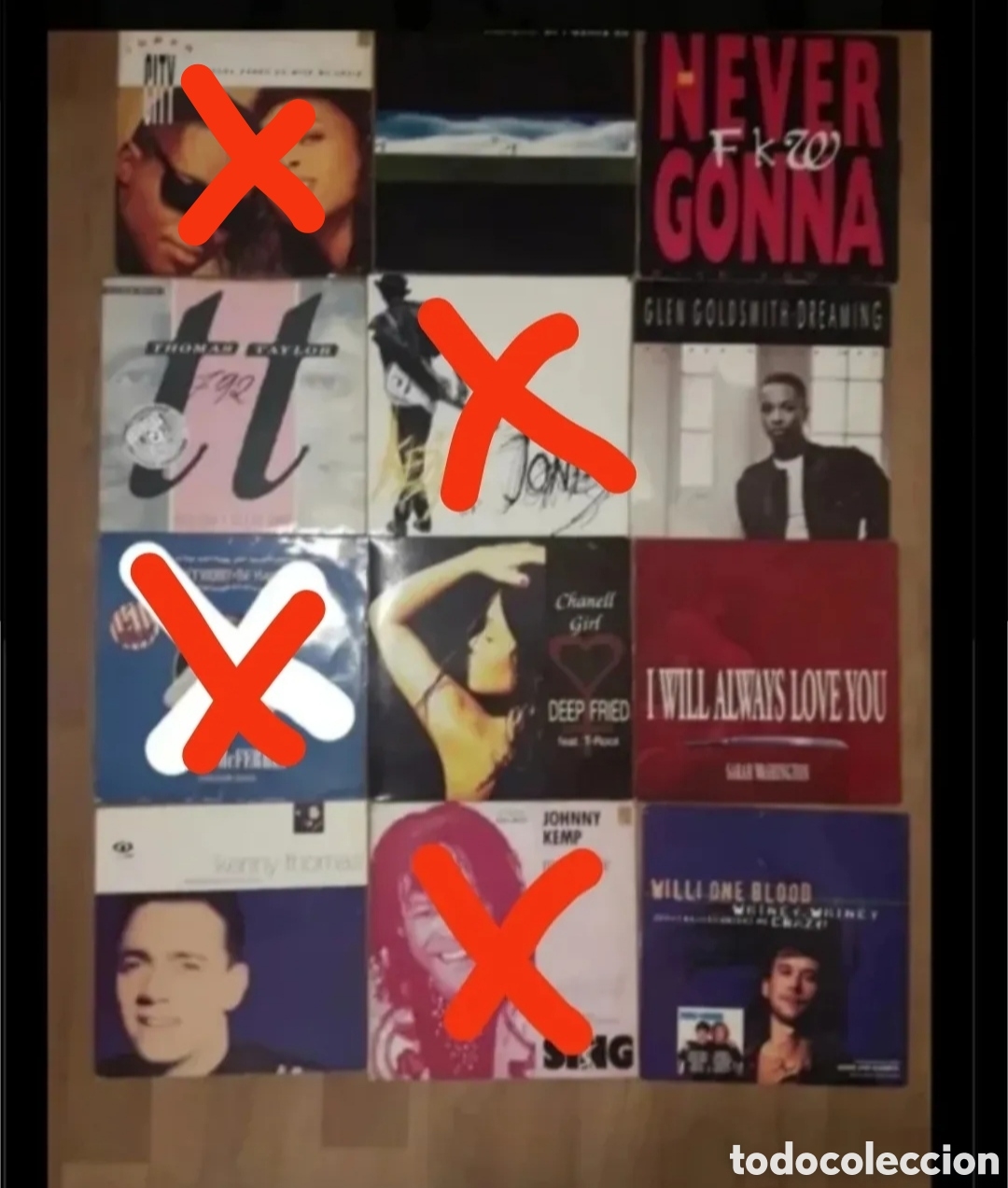 Vinyl records: Lote 9 Maxi singles. Kenny Thomas, FKW, Sarah Washington, Jenny, Glen Goldsmith, Willi one blood