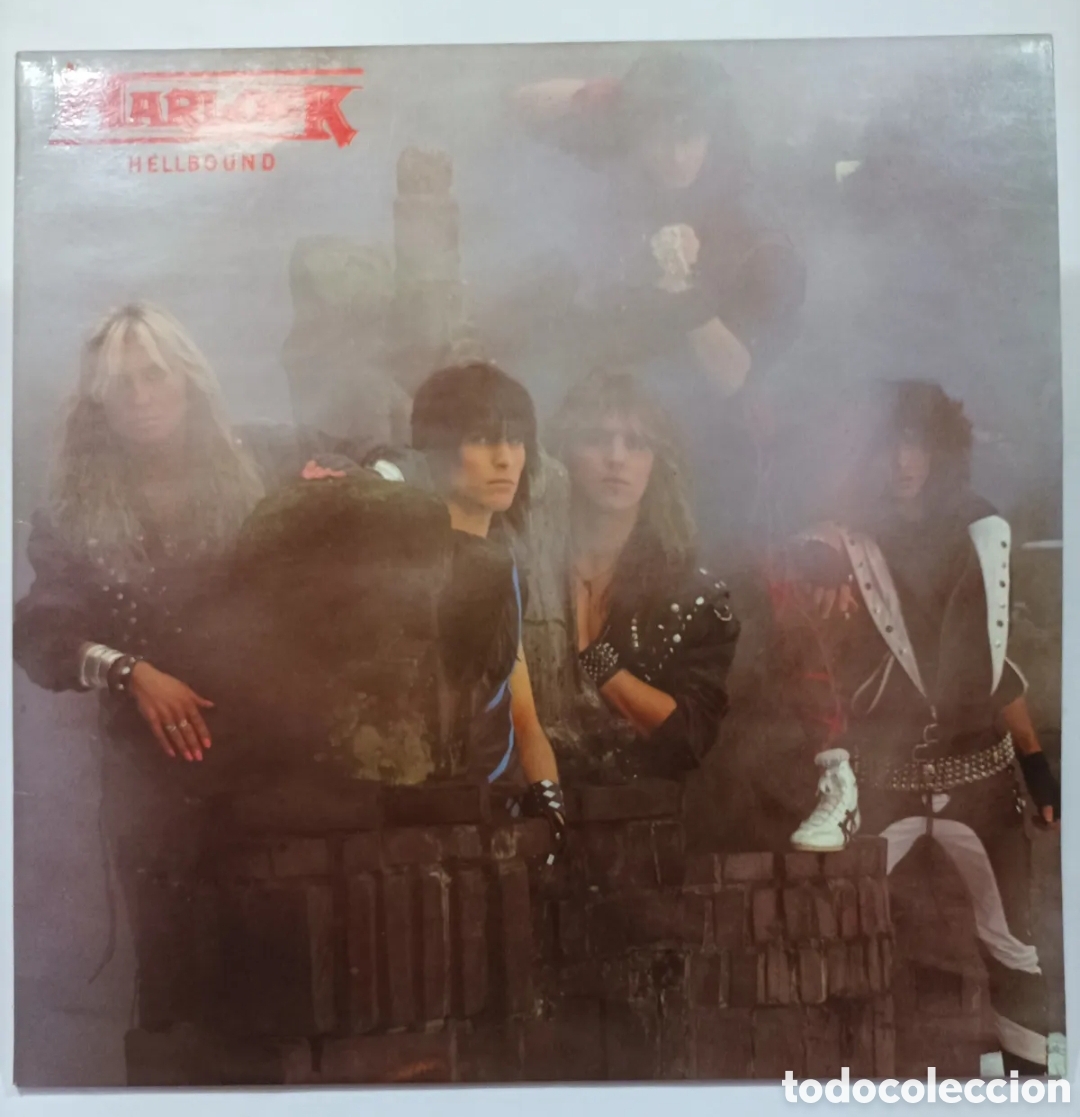 Discos de vinilo: WARLOCK. HELLBOUND. VERTIGO. VINILO. 1985.