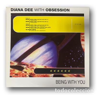 Discos de vinilo: Diana Dee With Obsession &lrm;&ndash; Being With You MAXI SINGLE 12&rdquo;