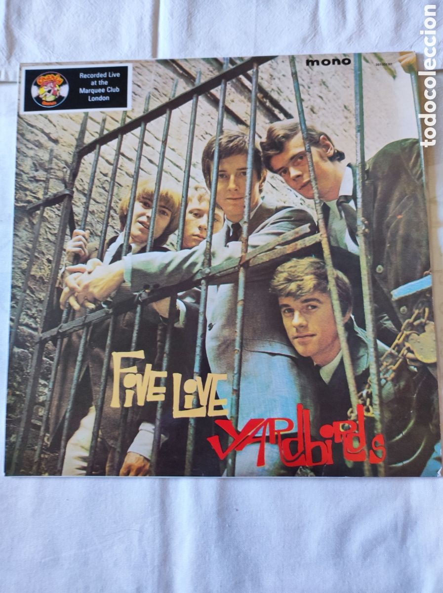 Discos de vinilo: THE YARDBIRDS - FIVE LIVE