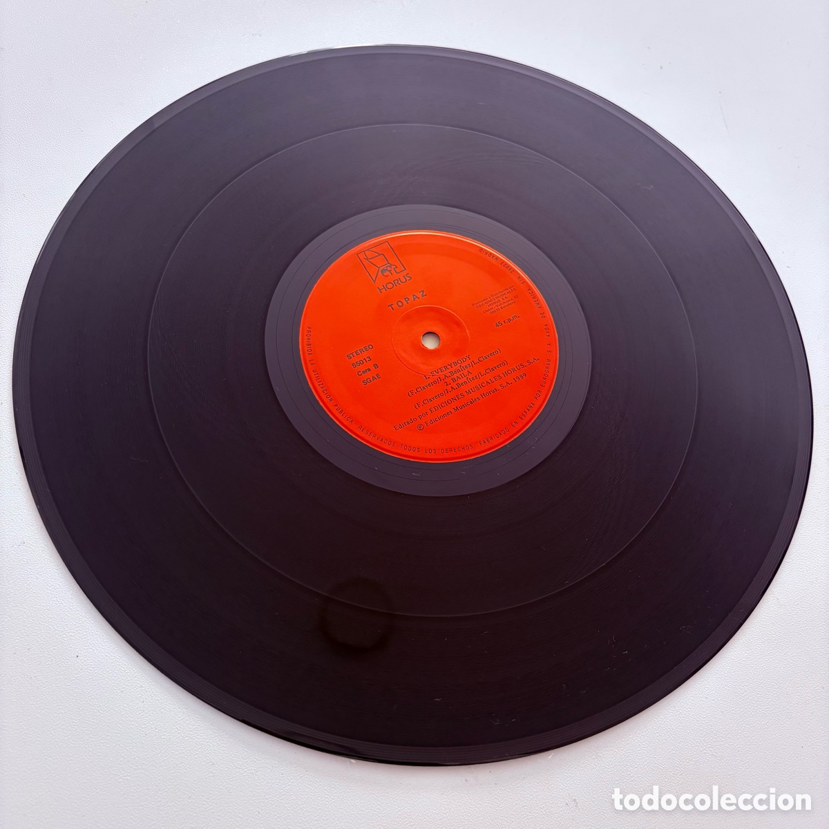 Discos de vinilo: maxi 12 Topaz El Lepero de 1989 - Foto 4