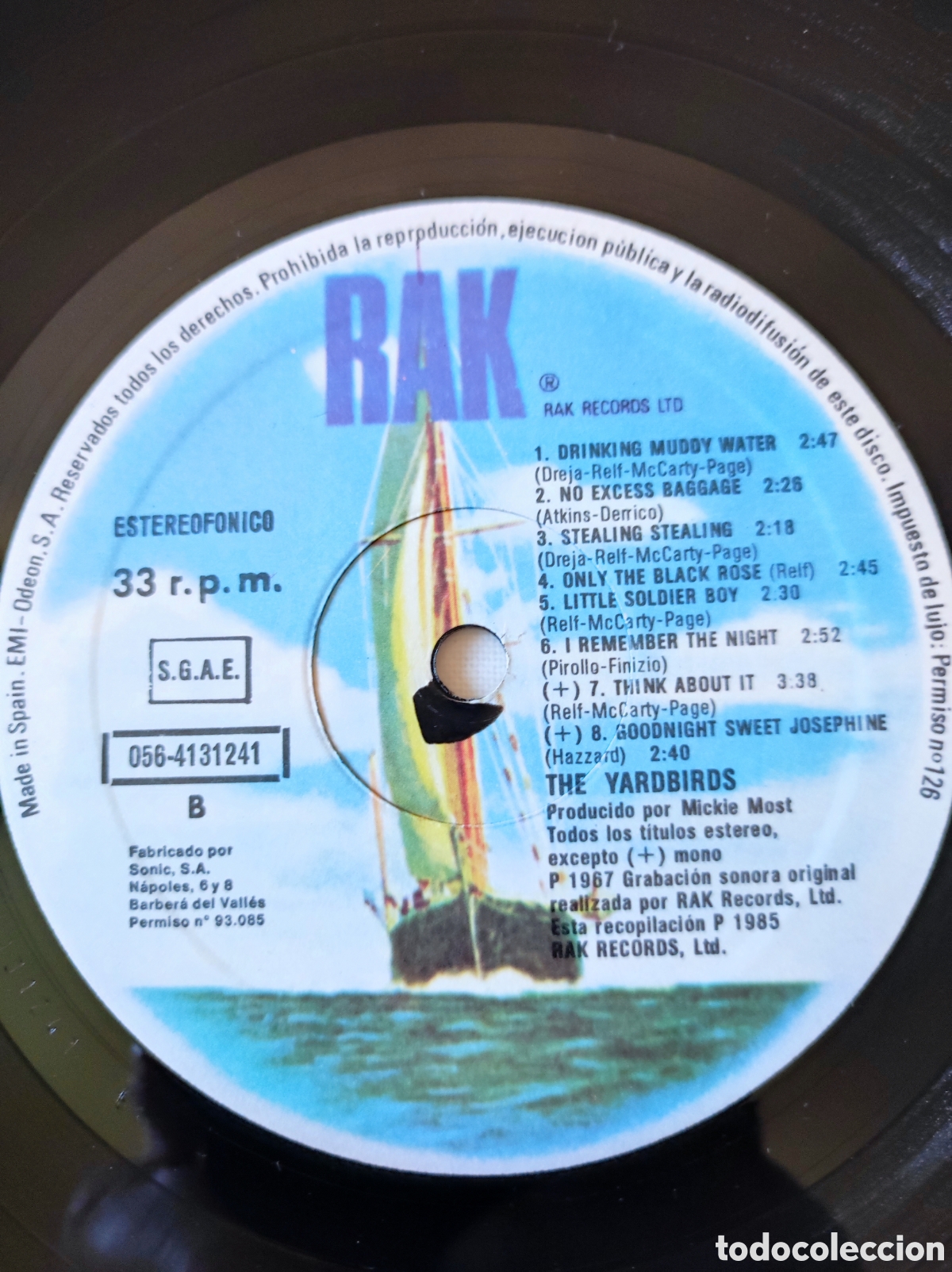 Discos de vinilo: THE YARDBIRDS - LITTLE GAMES - Foto 4