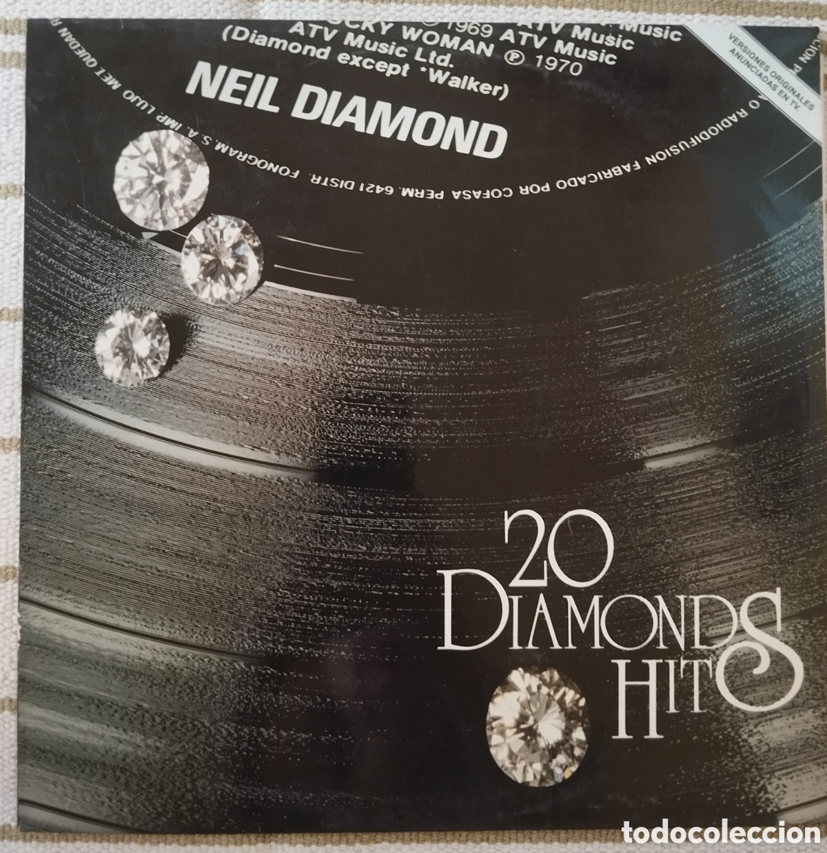 Discos de vinilo: Neil Diamond - 20 Diamonds Hits - LP
