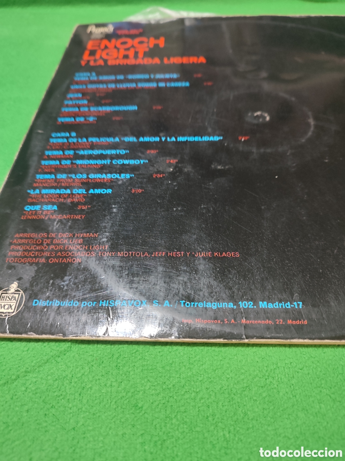 Discos de vinilo: Enoch Light y la Brigada Ligera - Films BSO - Foto 4