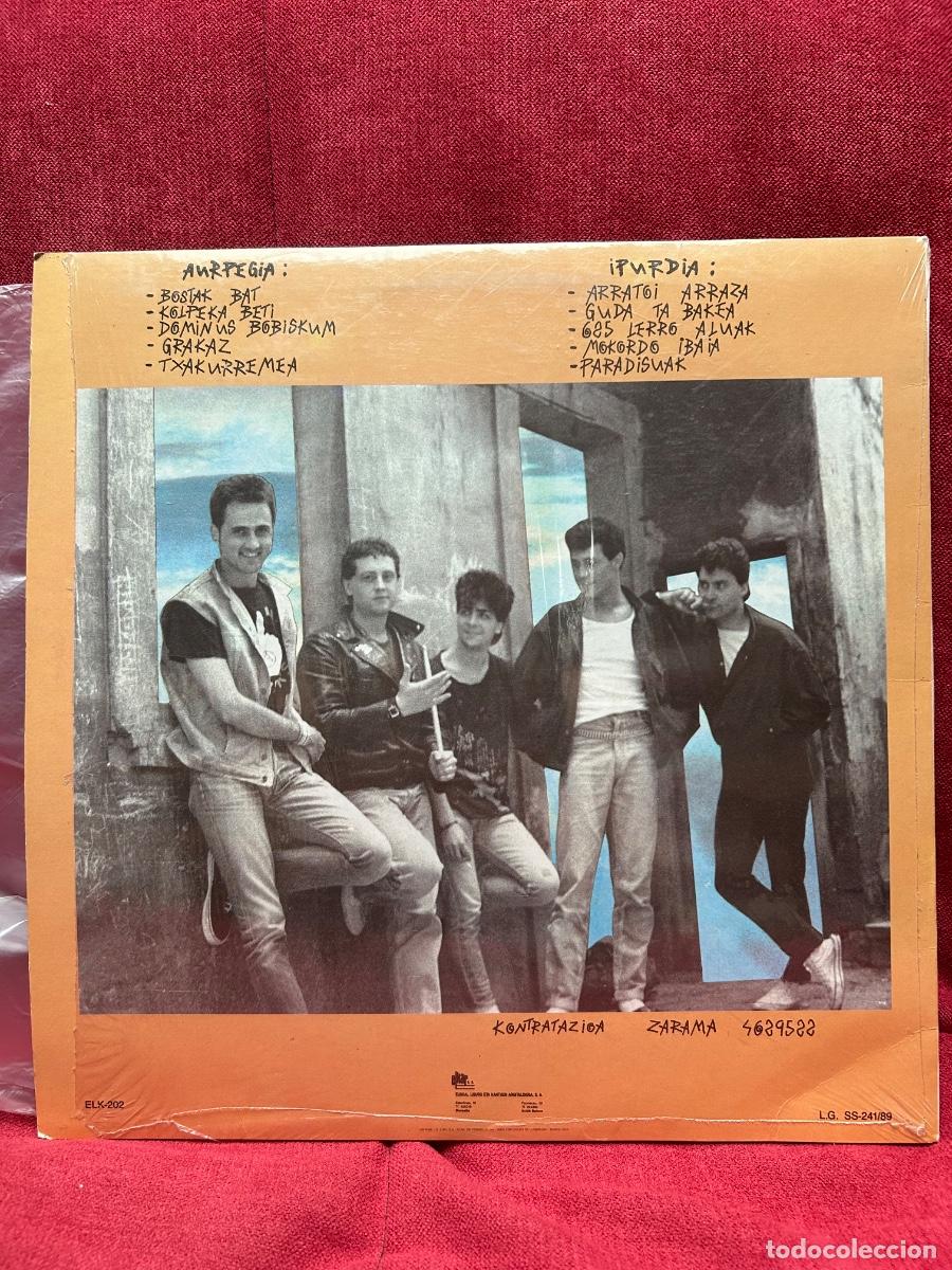 Discos de vinilo: Zarama &ldquo;bostak bat&rdquo; elkar 1989 - Foto 2