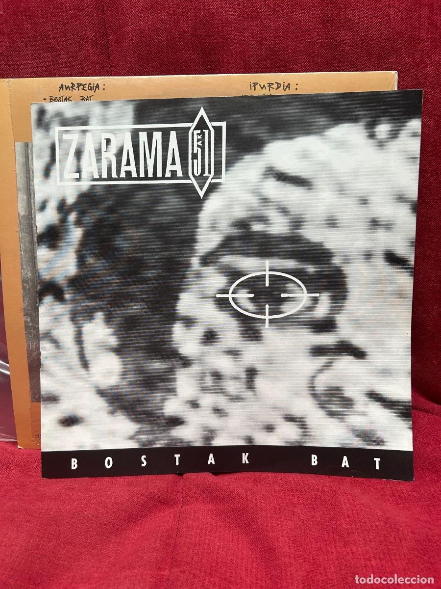 Discos de vinilo: Zarama &ldquo;bostak bat&rdquo; elkar 1989 - Foto 3