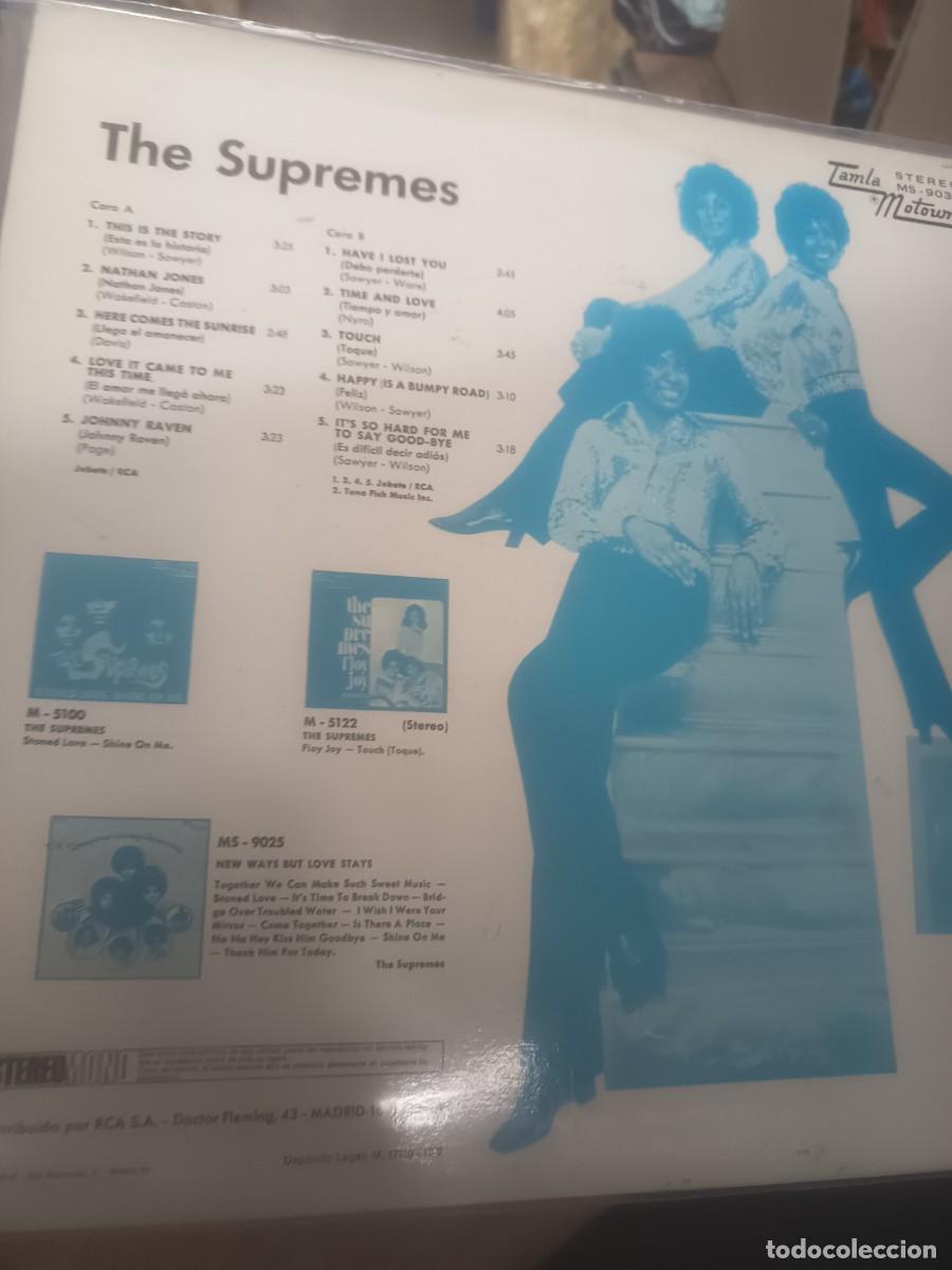 Discos de vinilo: DISCO LP THE SUPREMES - Foto 2