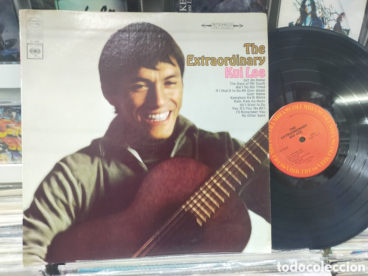 Discos de vinilo: The exteaordinary kui lee lp u.s.a. 1966