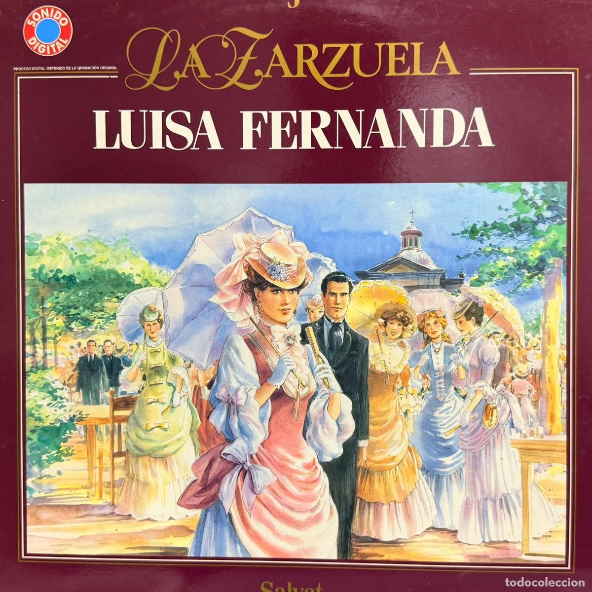 Discos de vinilo: Salvat ● La Zarzuela - N&ordm; 5 Luisa Fernanda ● Lp
