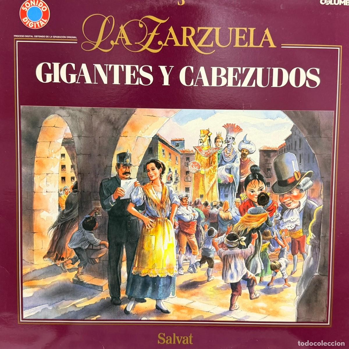 Discos de vinilo: Salvat ● La Zarzuela - N&ordm; 3 Gigantes y Cabezudos ● Lp